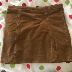 Brandy Melville Suede Skirt